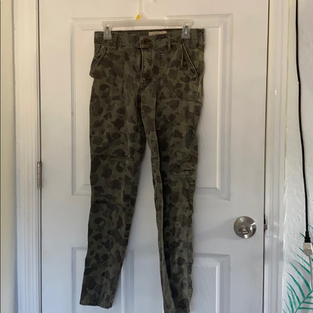 Camo cargo pants